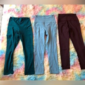 Bundle of 3 Glyder High Waisted Leggings
